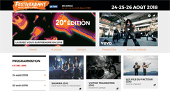 Desktop Screenshot of festiverbant.ch